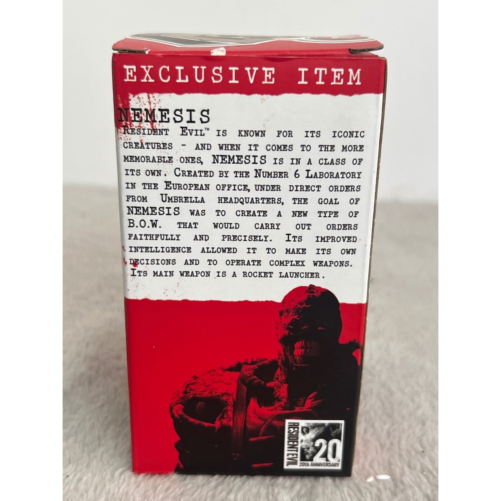 Resident Evil 20th Anniversary Nemesis Figure Nerd Block Exclusive Capcom B.O.W. - Picture 4 of 8
